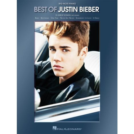 Best Of Justin Bieber - Big-Note Piano