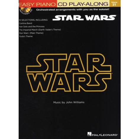 Easy Piano CD Play-Along Volume 31: Star Wars