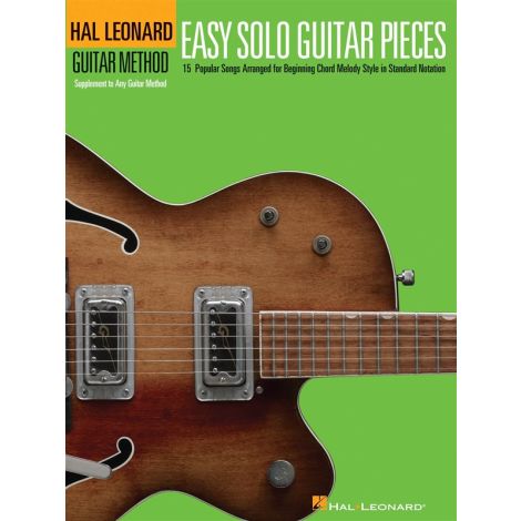 Hal Leonard Guitar Method: Easy Solo Guitar Pieces 