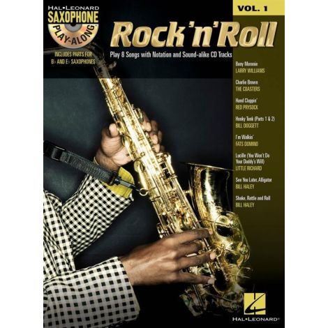 Saxophone Play-Along Volume 1: Rock 'N' Roll (Book/CD)
