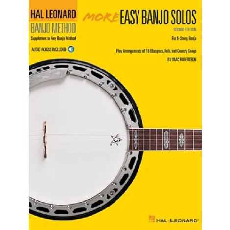 More Easy Banjo Solos: 2nd Edition - For 5-String Banjo