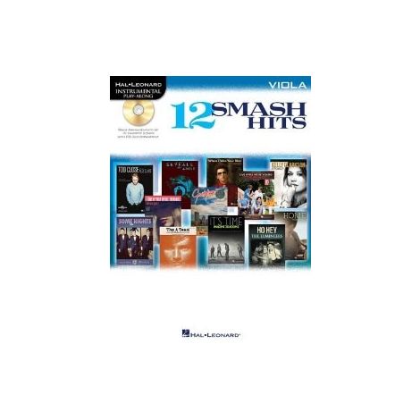 Hal Leonard Instrumental Play-Along: 12 Smash Hits (Viola)