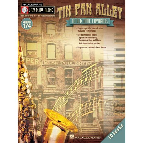 Jazz Play Along: Volume 174 - Tin Pan Alley