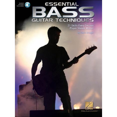 Chris Kringel: Essential Bass Guitar Techniques: 21 Skills Every Serious Player Should Master (Book/Online Audio)