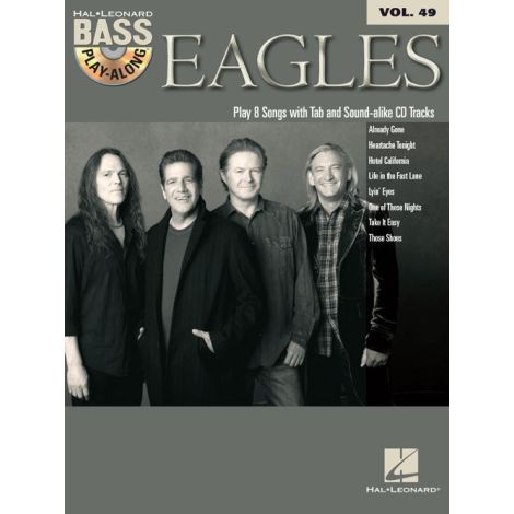 Bass Play-Along Volume 49: Eagles (Book/CD)