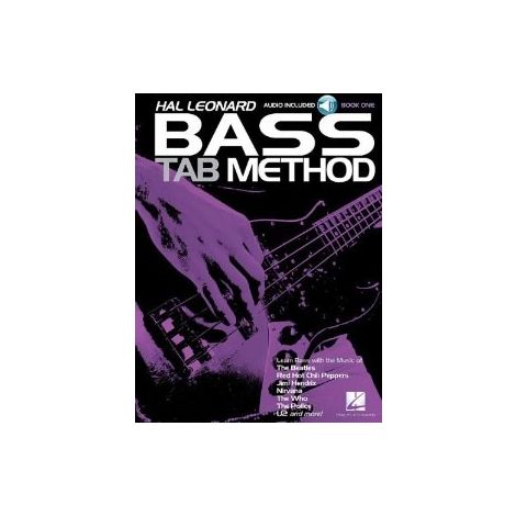 Hal Leonard Bass Tab Method Songbook 1 - Book/CD Set
