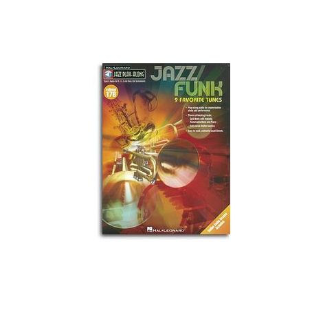 Jazz Play-Along Volume 178: Jazz/Funk - 9 Favorite Tunes (Book/Online Audio)
