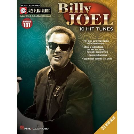 Jazz Play-Along: Volume 181 - Billy Joel (All Instruments) Book/CD