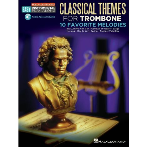 Trombone Easy Instrumental Play-Along: Classical Themes (Book/Online Audio)