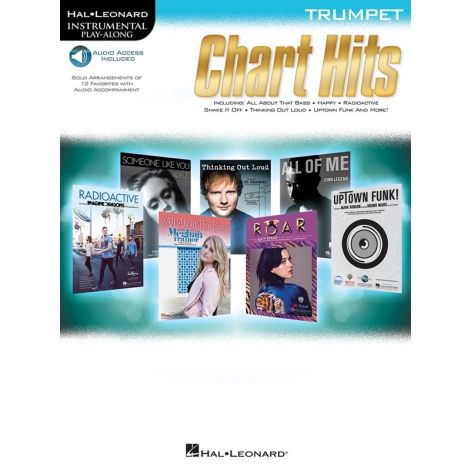 Instrumental Play-Along: Chart Hits - Trumpet (Book/Online Audio)