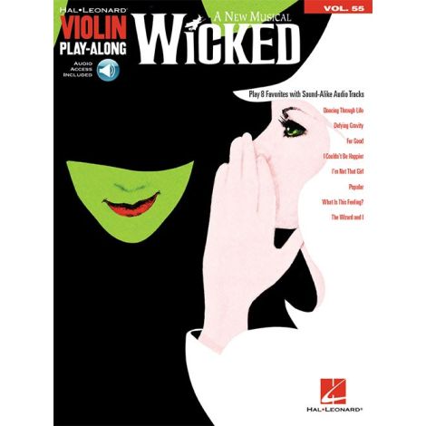 Violin Play-Along Volume 55: Wicked (Book/Online Audio)