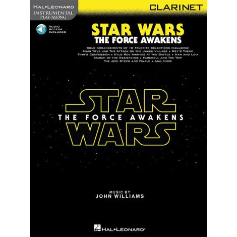 Hal Leonard Instrumental Play-Along: Star Wars - The Force Awakens (Clarinet) (Book/Online Audio)