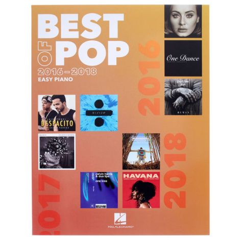 BEST OF POP 2016-2018 EASY PIANO