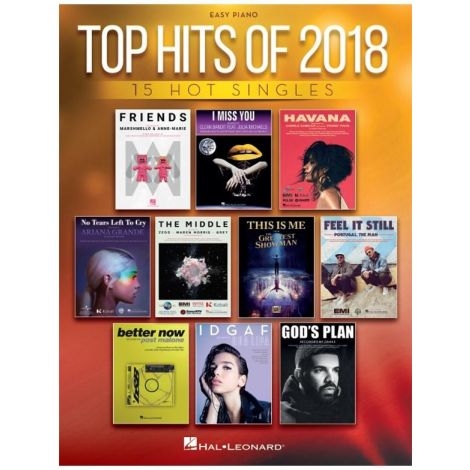 TOP HITS OF 2018 EASY PIANO