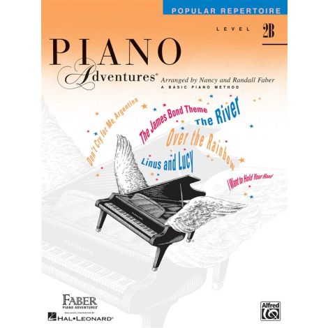 Faber Piano Adventures: Level 2B - Popular Repertoire Book