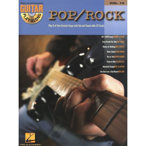 Guitar Play-Along Volume 12: Pop/Rock