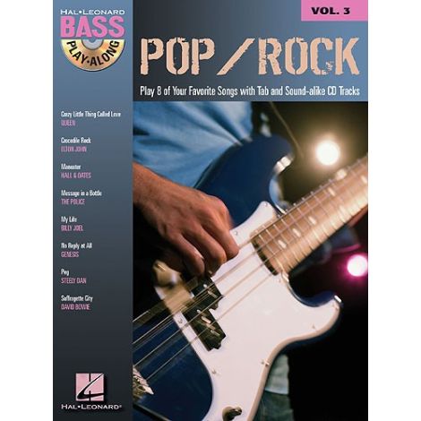 Bass Play-Along Volume 3: Pop/Rock