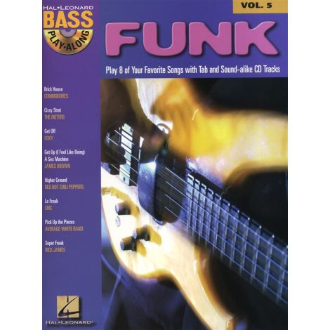 Bass Play-Along Volume 5: Funk