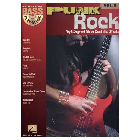 Bass Play-Along Volume 8: Punk Rock