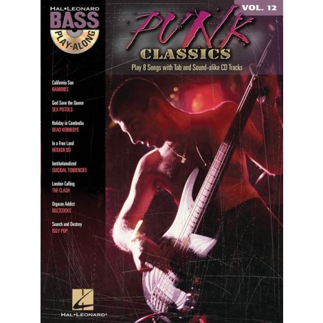 Bass Play-Along Volume 12: Punk Classics