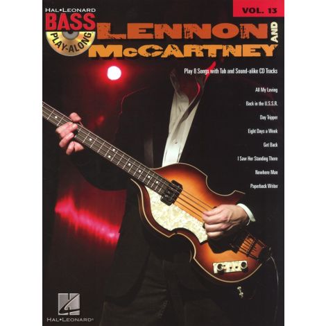 Hal Leonard Bass Playalong Volume 13: Lennon And McCartney