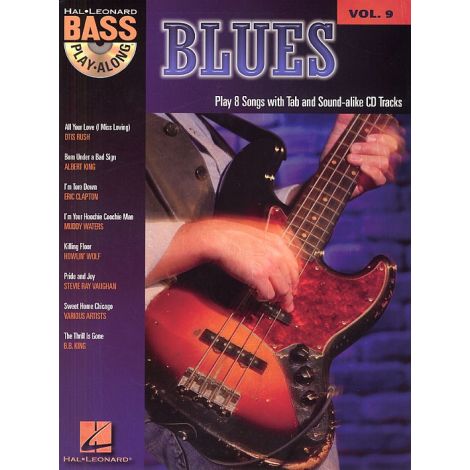 Blues Bass Play-Along (Book/CD)