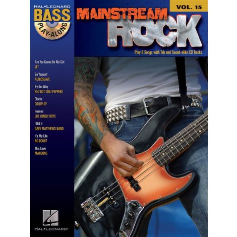 Bass Play-Along Volume 15: Mainstream Rock