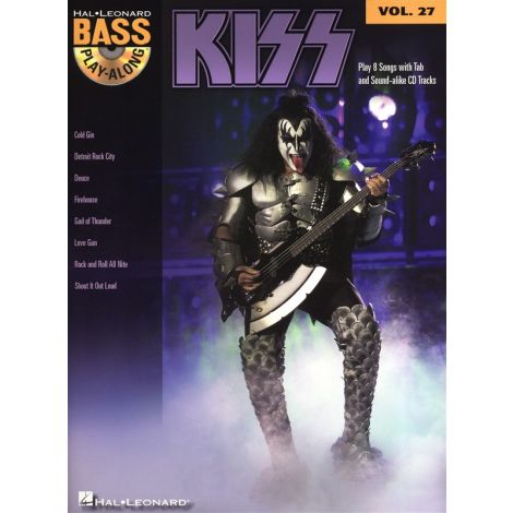 Bass Play-Along Volume 27: Kiss