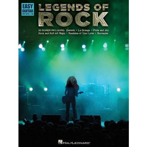 Legends Of Rock: Easy Guitar With Notes And TAB