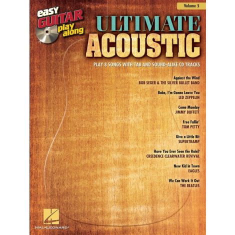 Easy Guitar Play-Along Volume 5: Ultimate Acoustic