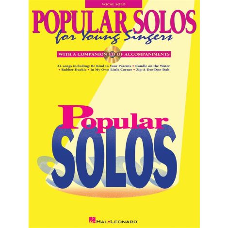 Popular Solos For Young Singers (Book/Online Audio)