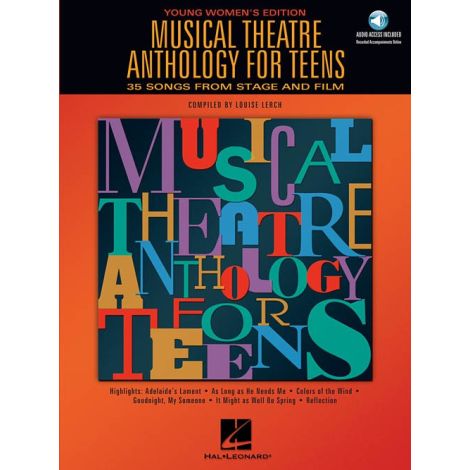 Musical Theatre Anthology For Teens: Young Women's Edition (Book/Online Audio)