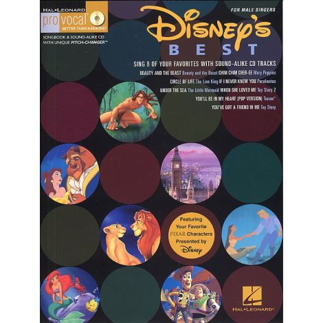 Disney's Best - Men's Edition (Book and CD)