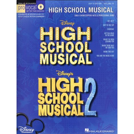 Pro Vocal Volume 28: High School Musical (Male Edition)