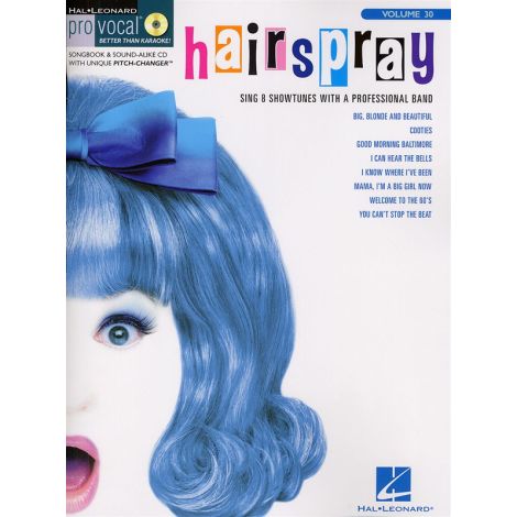 Pro Vocal Volume 30: Hairspray
