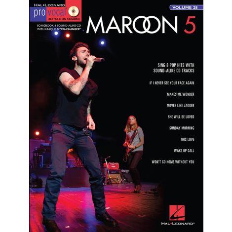 Pro Vocal Men's Edition Volume 28: Maroon 5