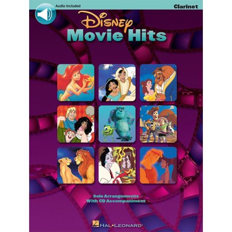 Disney Movie Hits (Clarinet) (Book/Online Audio)
