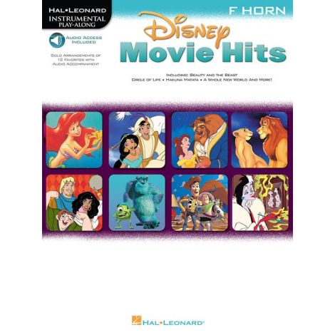 Disney Movie Hits (Horn) (Book/Online Audio)
