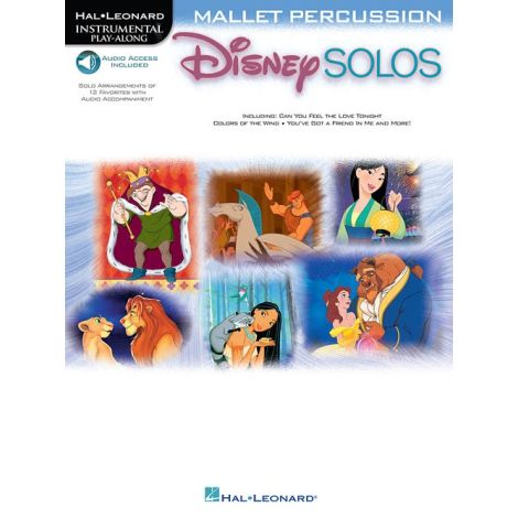 Disney Solos (Mallet Percussion) (Book/Online Audio)