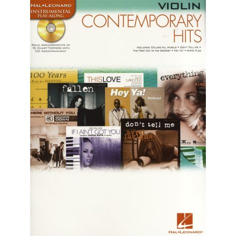Instrumental Play-Along: Contemporary Hits (Violin)
