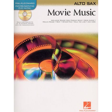 Hal Leonard Instrumental Play-Along: Movie Music (Alto Saxophone)