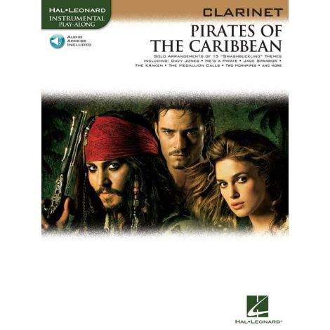 Klaus Badelt: Pirates Of The Caribbean (Clarinet) (Book/Online Audio)