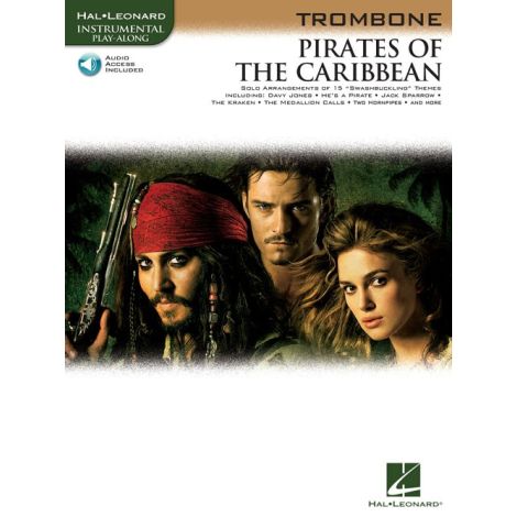 Klaus Badelt: Pirates Of The Caribbean (Trombone) (Book/Online Audio)