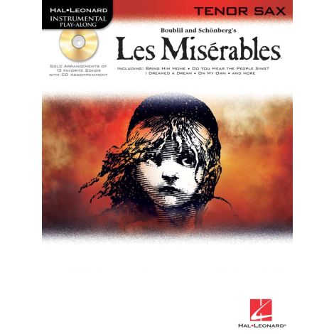 Les Miserables Play-Along Pack - Tenor Sax