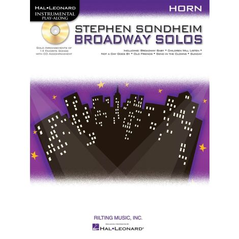 Horn Play-Along: Stephen Sondheim - Broadway Solos