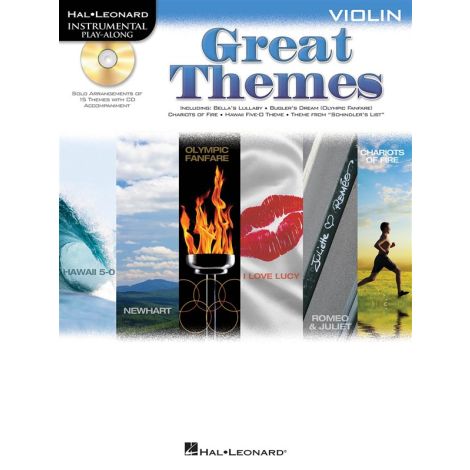 Violin Play-Along: Great Themes