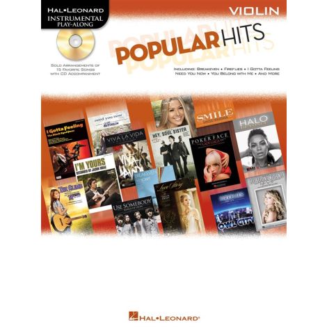 Instrumental Play-Along: Popular Hits - Violin (Book/Online Audio)