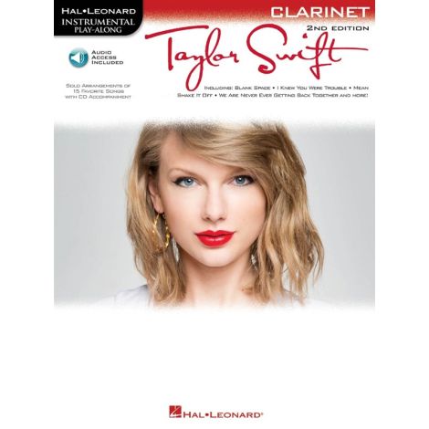 Instrumental Play-Along: Taylor Swift (Clarinet) (Book/Online Audio)