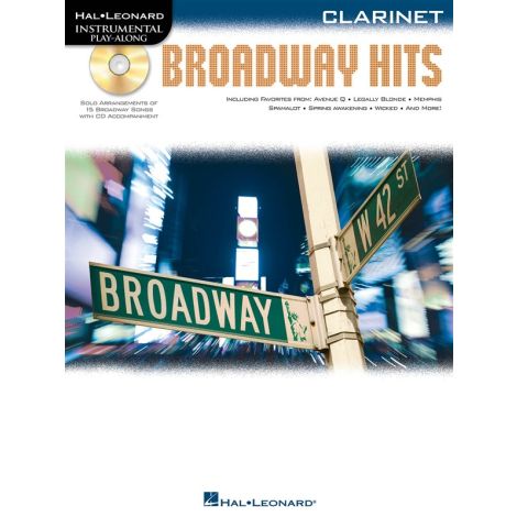 Clarinet Play-Along: Broadway Hits