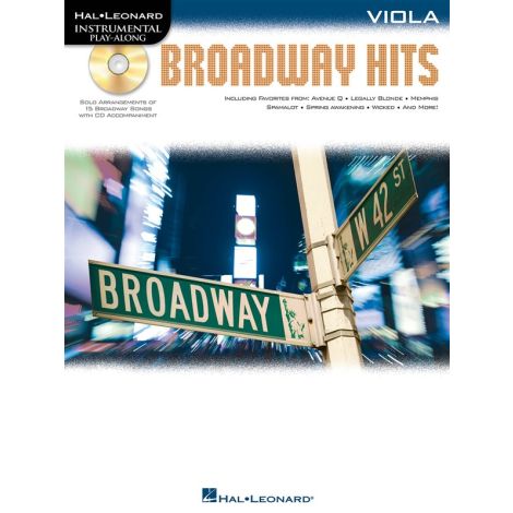 Viola Play-Along: Broadway Hits 